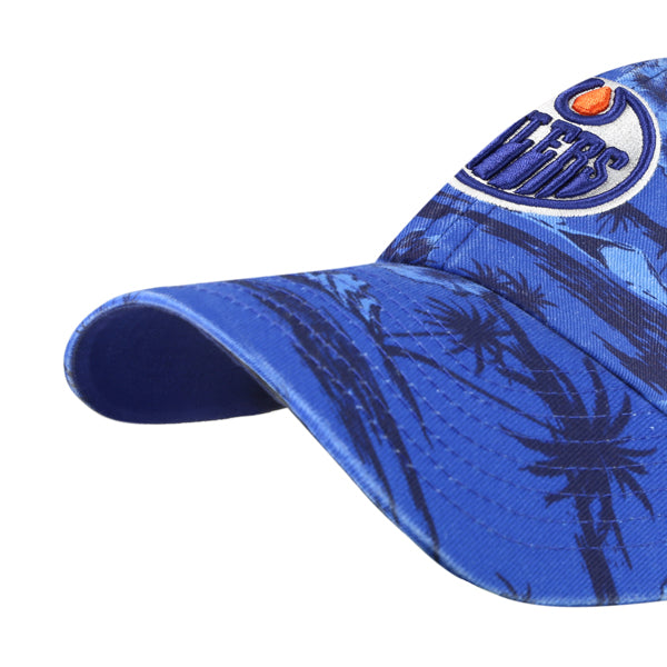 Edmonton Oilers '47 Blue Fiji Clean Up Adjustable Hat