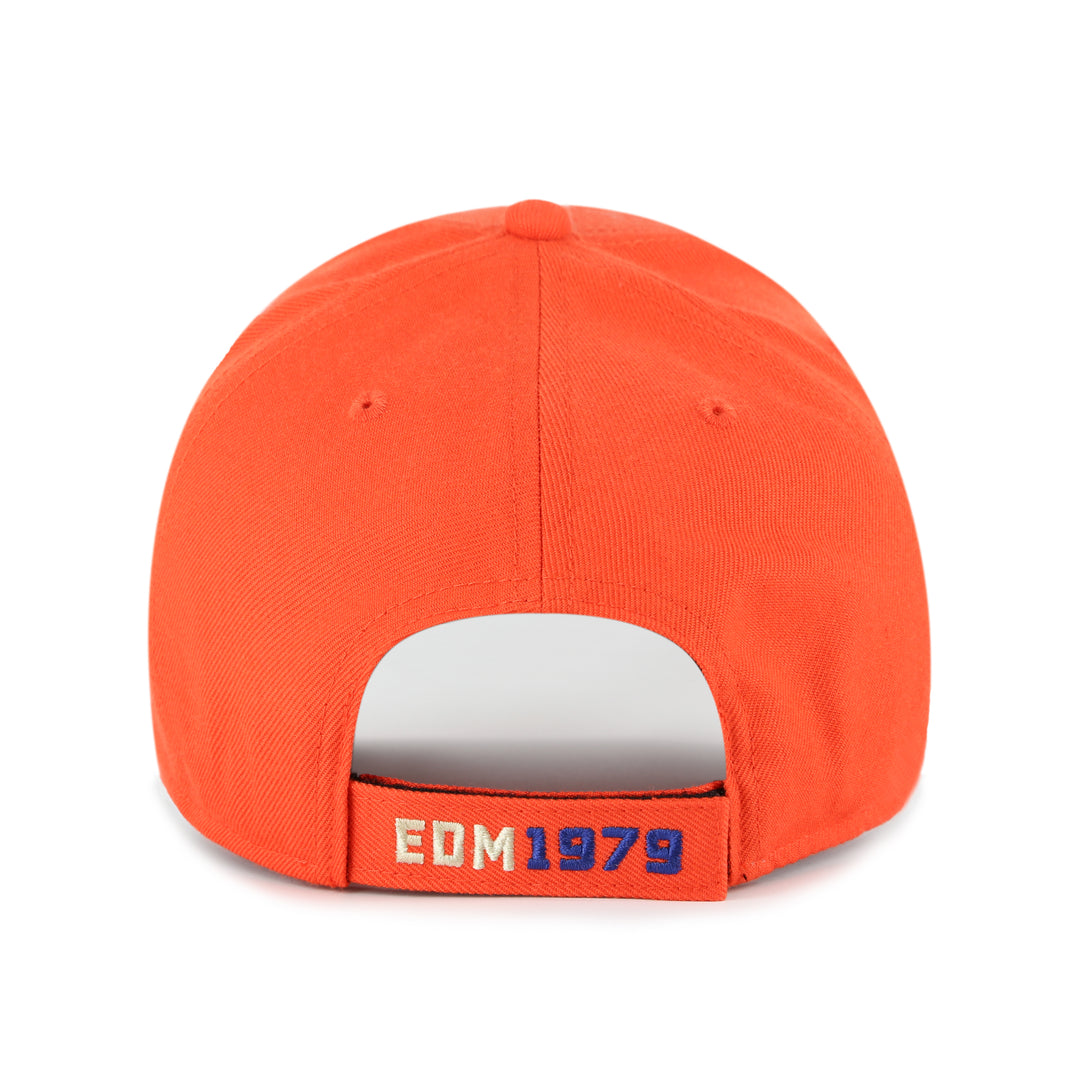 Edmonton Oilers '47 Orange Alternate Logo MVP Adjustable Hat