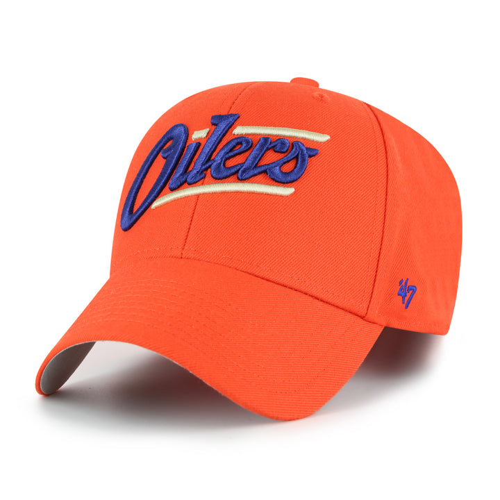 Edmonton Oilers '47 Orange Alternate Logo MVP Adjustable Hat