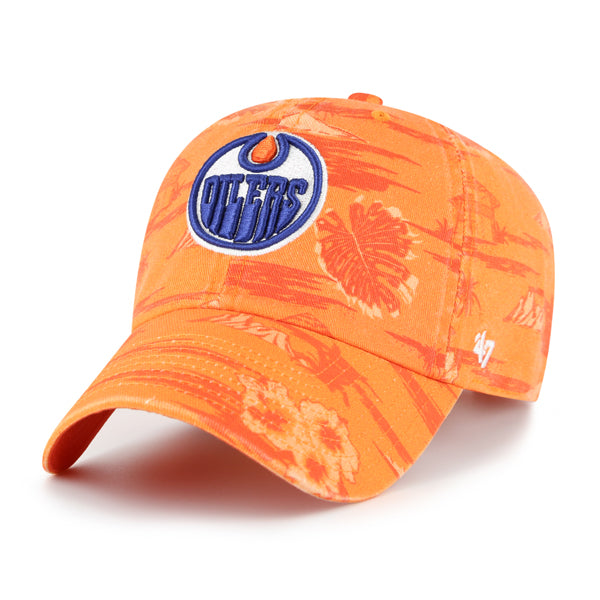 Edmonton Oilers '47 Orange Fiji Clean Up Adjustable Hat