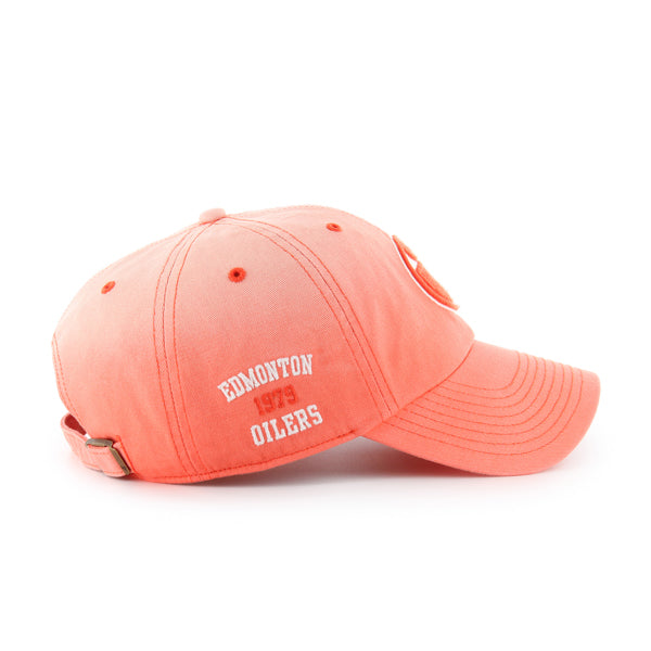 Edmonton Oilers '47 Orange Truro Clean Up Adjustable Hat