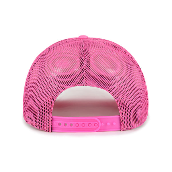 Edmonton Oilers '47 Pink Brighter Side Foam Trucker Snapback Hat