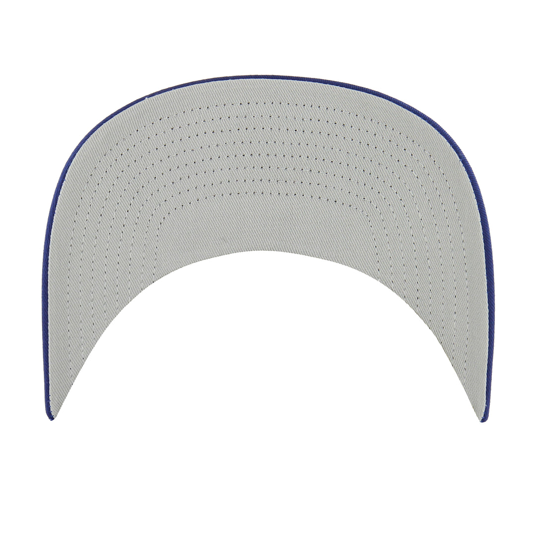 Edmonton Oilers '47 Royal & White Trophy Flex Mesh Trucker Hat