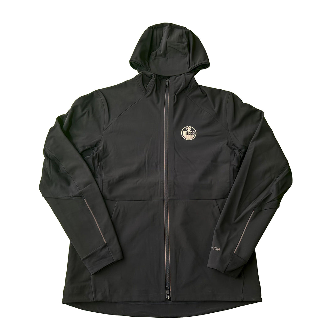 Edmonton Oilers lululemon Cross Chill Performance Black Jacket