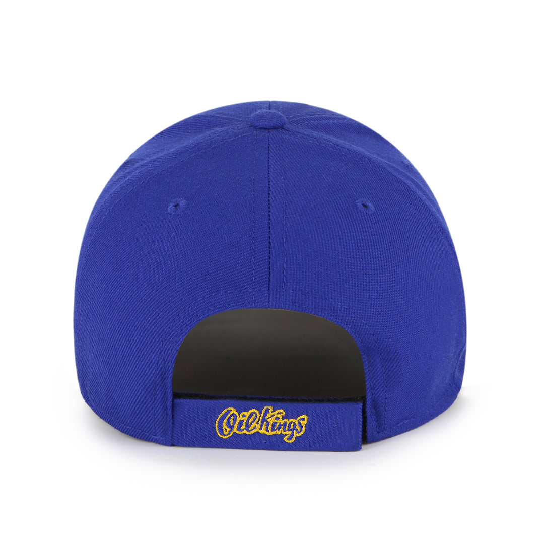 Edmonton Oil Kings '47 Blue Two-Tone Alternate Logo MVP Adjustable Hat