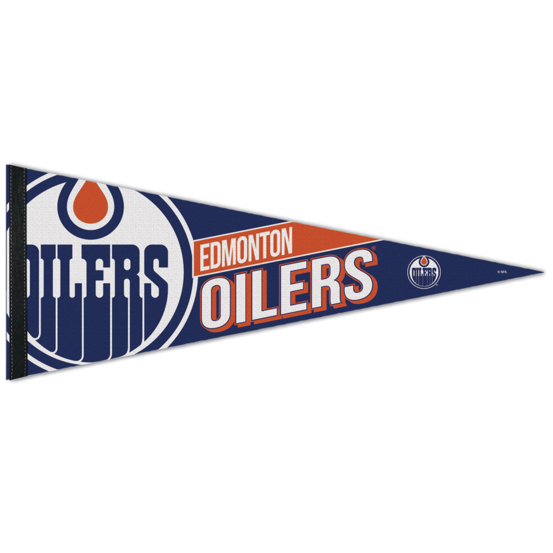 Edmonton Oilers 12" x 30" Premium Felt Pennant