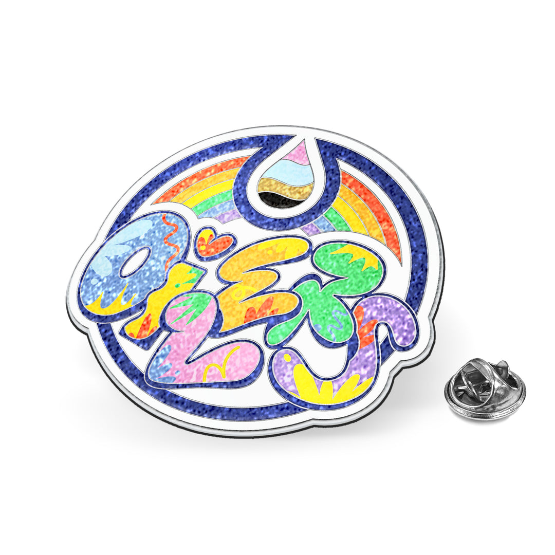 Edmonton Oilers 2025 Pride Logo Enamel Lapel Pin