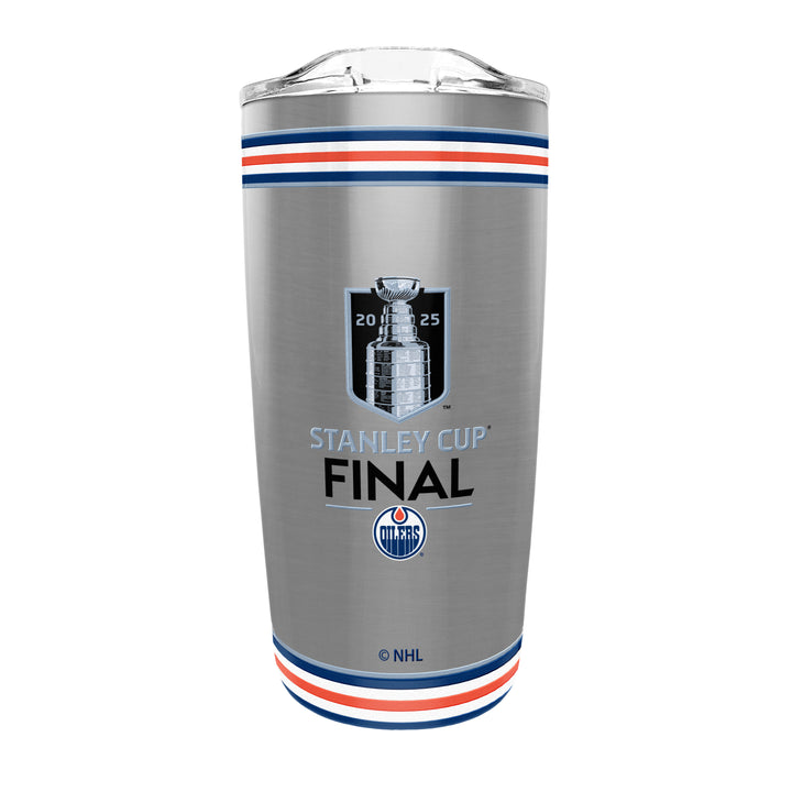 Edmonton Oilers 2025 Stanley Cup Final 20 oz. Stainless Steel Tumbler