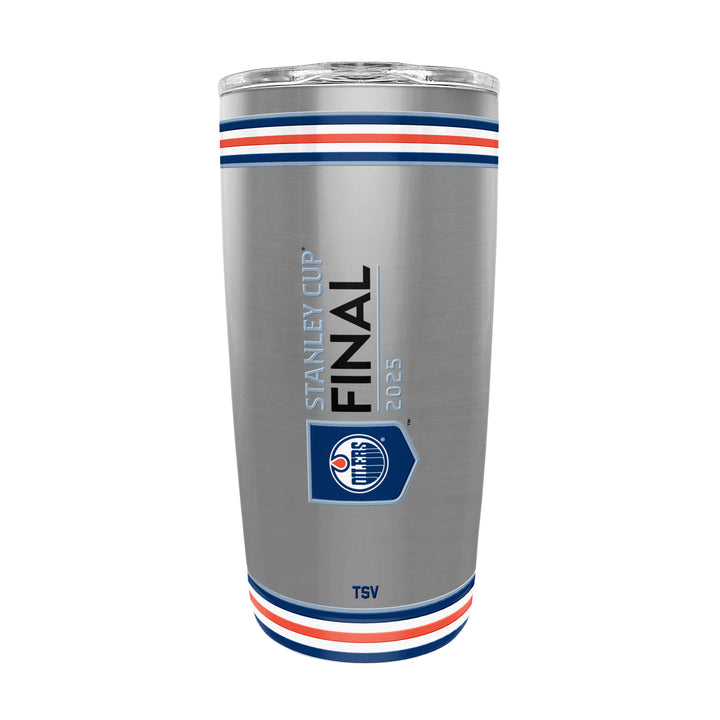 Edmonton Oilers 2025 Stanley Cup Final 20 oz. Stainless Steel Tumbler