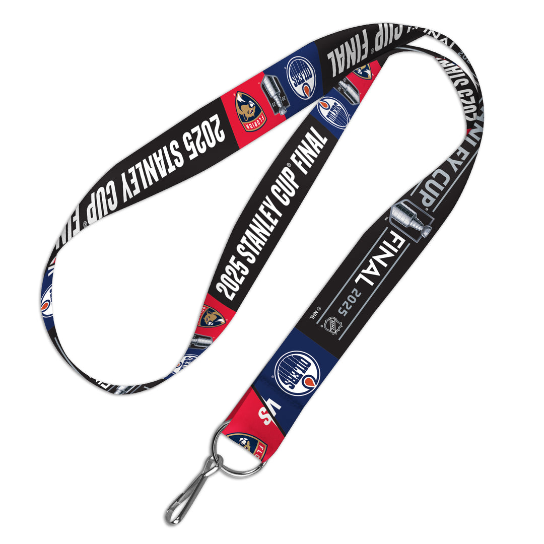 Edmonton Oilers 2025 Stanley Cup Final Dueling Lanyard