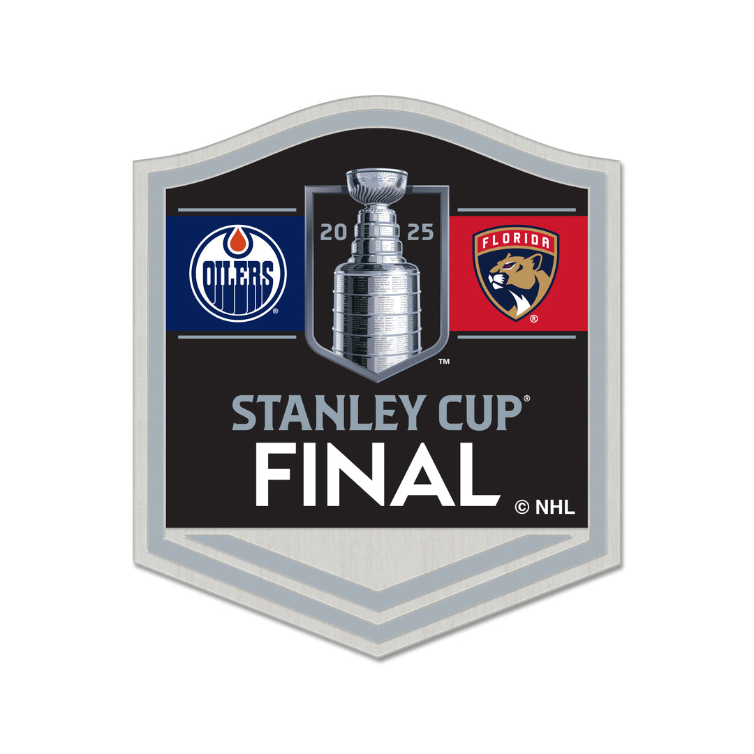 Edmonton Oilers 2025 Stanley Cup Final Dueling Lapel Pin