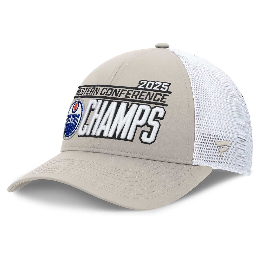 Edmonton Oilers 2025 Stanley Cup Playoffs Western Conference Champs Snapback Hat
