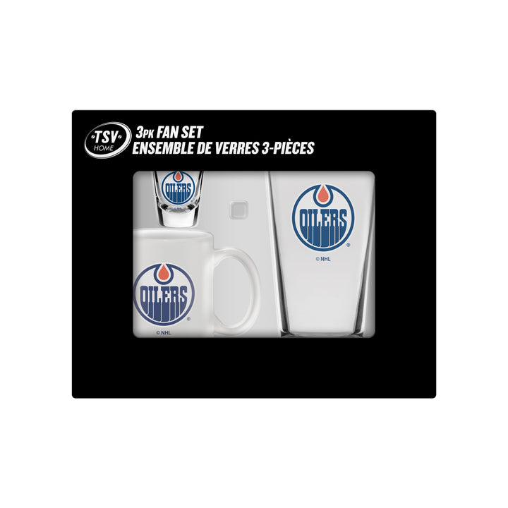 Edmonton Oilers 3-Pack Collection Gift Set