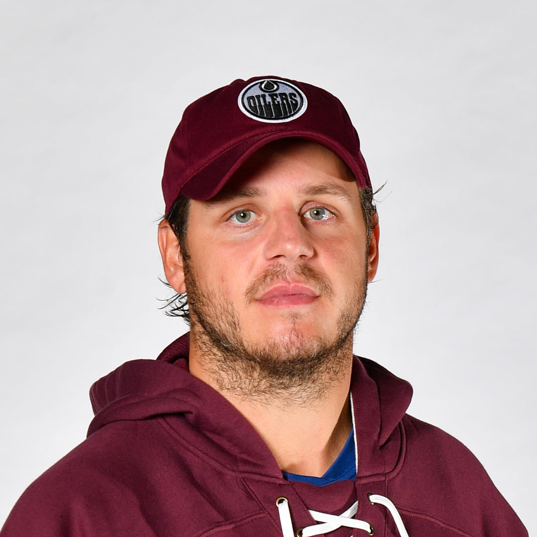 Edmonton Oilers CCM Maroon Acai Slouch Adjustable Hat