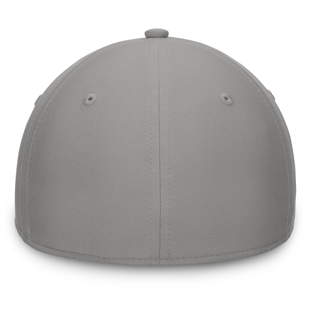 Edmonton Oilers Fanatics Patch Poly Grey Flex Fit Hat