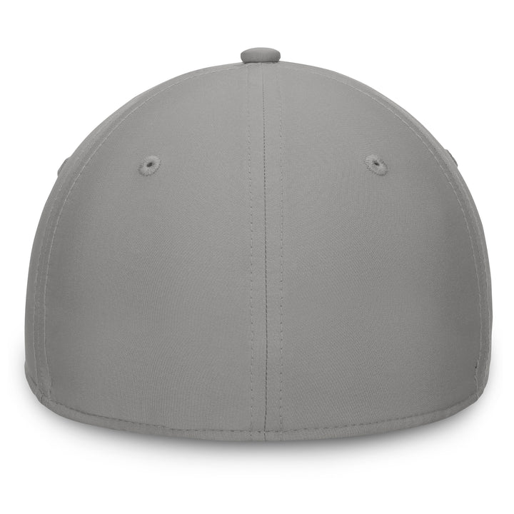 Edmonton Oilers Fanatics Patch Poly Grey Flex Fit Hat