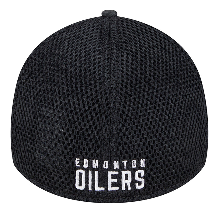 Edmonton Oilers New Era Black Camo 39THIRTY Flex Hat