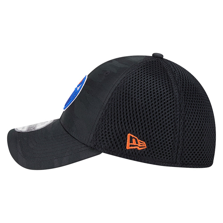 Edmonton Oilers New Era Black Camo 39THIRTY Flex Hat