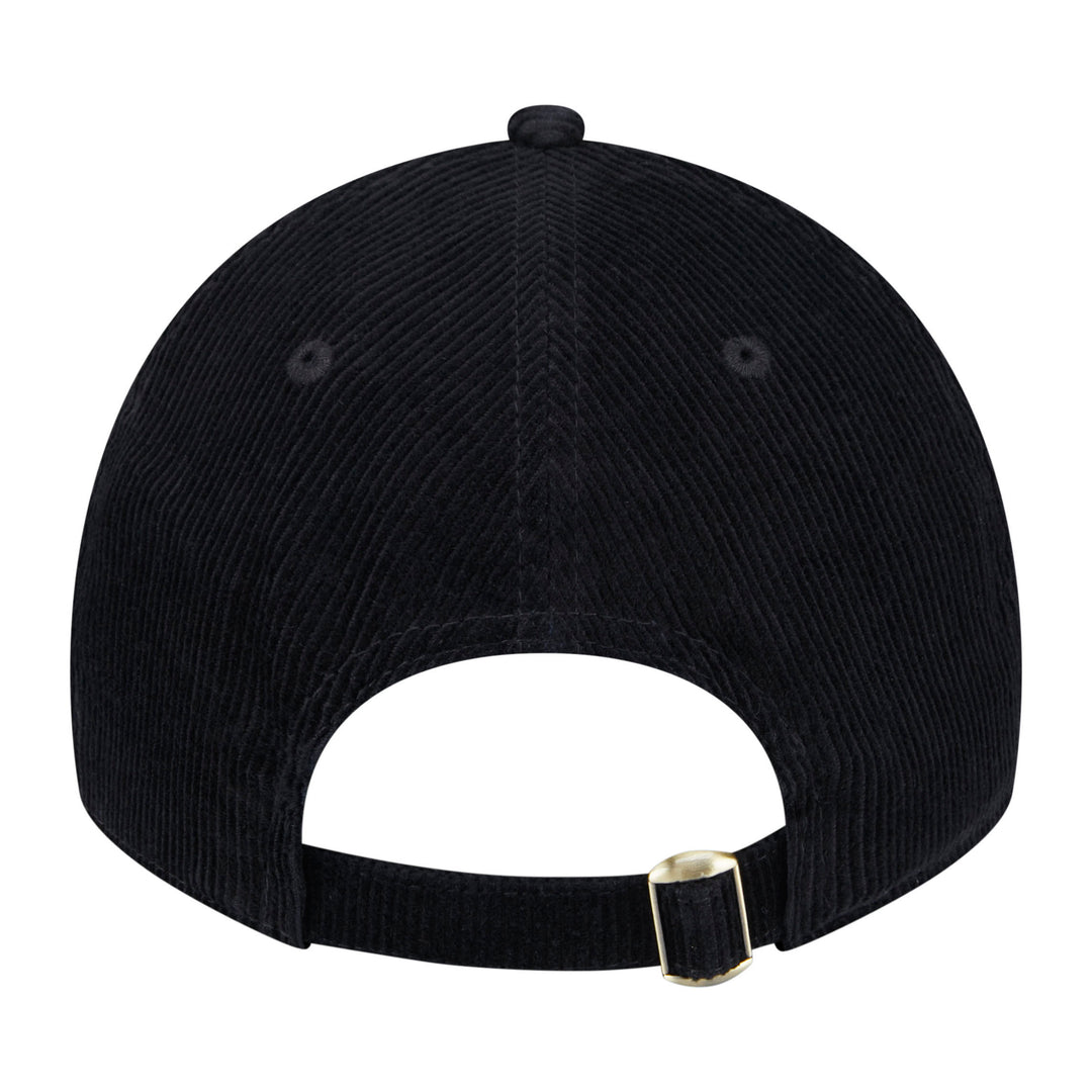 Edmonton Oilers New Era Black Corduroy Throwback 9TWENTY Adjustable Hat