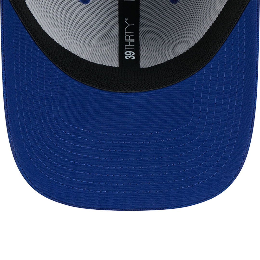 Edmonton Oilers New Era Blue Camo 39THIRTY Flex Hat