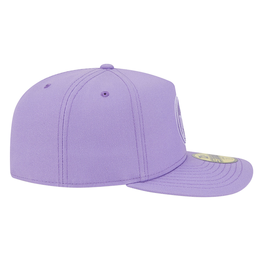 Edmonton Oilers New Era Color Pack Lavender Purple 59FIFTY A-Frame Fitted Hat
