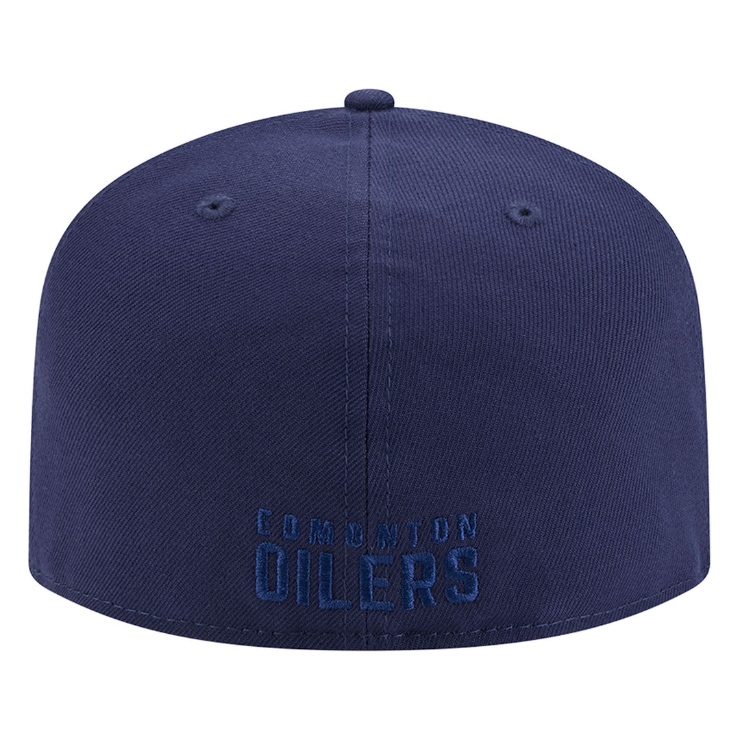 Edmonton Oilers New Era Color Pack Navy Blue 59FIFTY A-Frame Fitted Hat