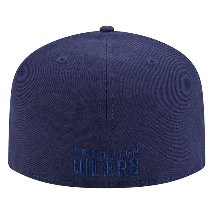 Edmonton Oilers New Era Color Pack Navy Blue 59FIFTY A-Frame Fitted Hat
