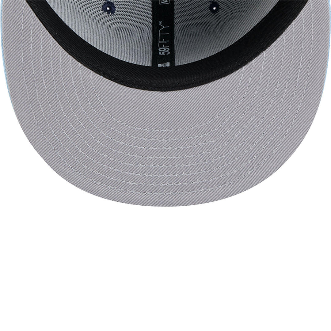 Edmonton Oilers New Era Color Pack Navy & Sky Blue 59FIFTY Fitted Hat