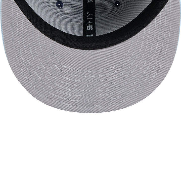 Edmonton Oilers New Era Color Pack Navy & Sky Blue 59FIFTY Fitted Hat