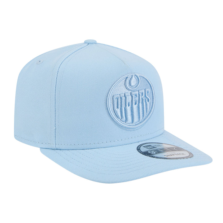 Edmonton Oilers New Era Color Pack Sky Blue 9FIFTY A-Frame Snapback Hat