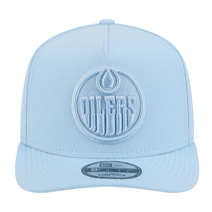 Edmonton Oilers New Era Color Pack Sky Blue 9FIFTY A-Frame Snapback Hat
