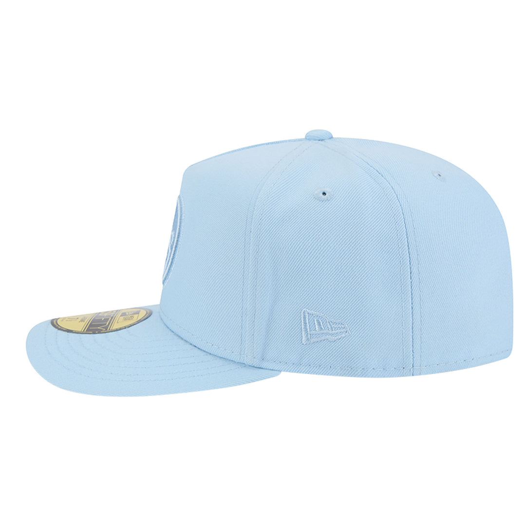 Edmonton Oilers New Era Color Pack Sky Blue 59FIFTY A-Frame Fitted Hat