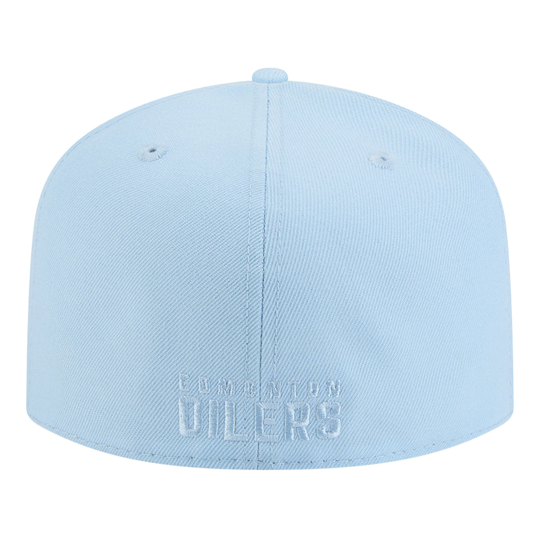 Edmonton Oilers New Era Color Pack Sky Blue 59FIFTY A-Frame Fitted Hat