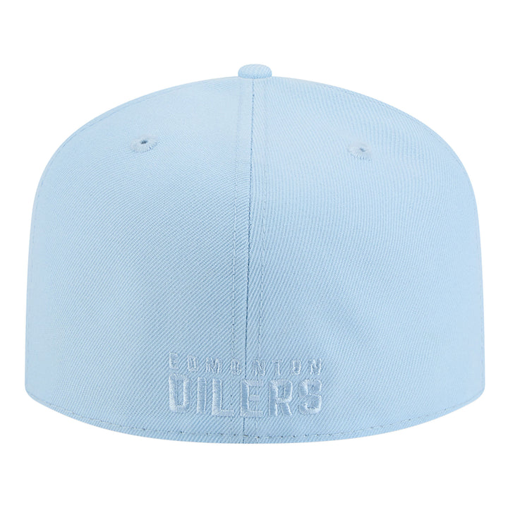 Edmonton Oilers New Era Color Pack Sky Blue 59FIFTY A-Frame Fitted Hat