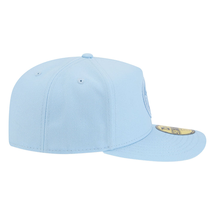 Edmonton Oilers New Era Color Pack Sky Blue 59FIFTY A-Frame Fitted Hat