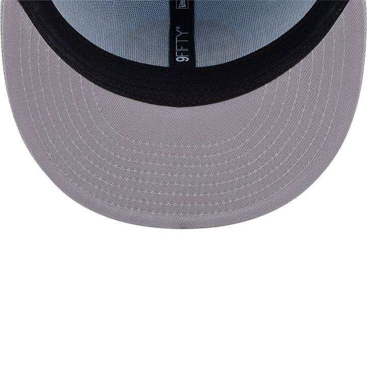 Edmonton Oilers New Era Color Pack Sky Blue & Grey 9FIFTY Snapback Hat