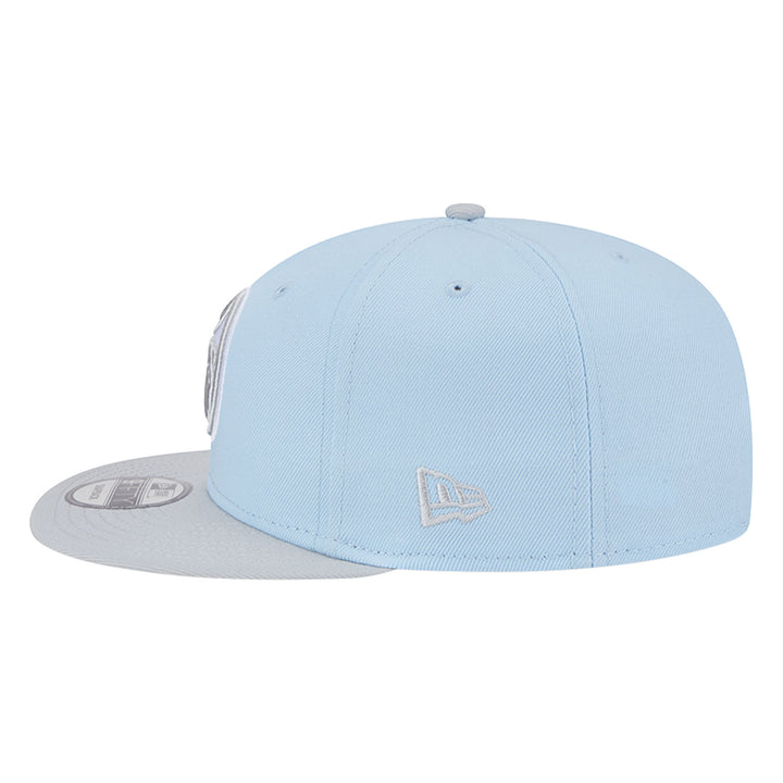 Edmonton Oilers New Era Color Pack Sky Blue & Grey 9FIFTY Snapback Hat