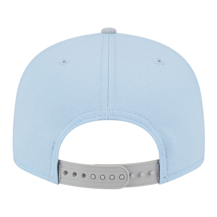 Edmonton Oilers New Era Color Pack Sky Blue & Grey 9FIFTY Snapback Hat