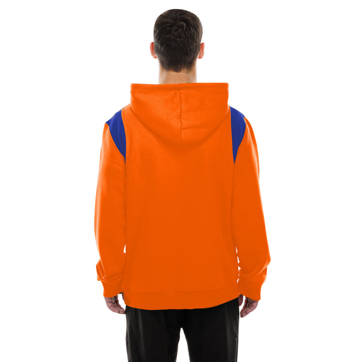 Edmonton Oilers New Era Wordmark Orange Hoodie