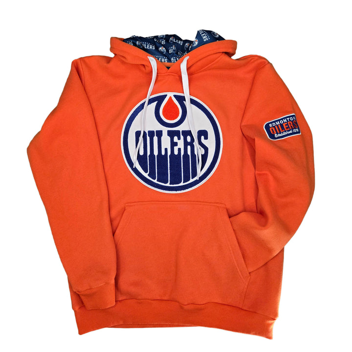 Edmonton Oilers Something Inked Orange Hoodie