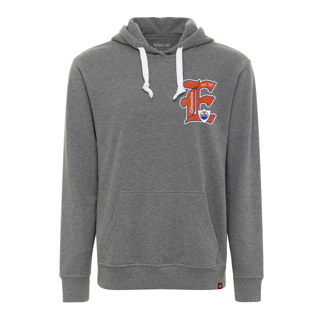 Edmonton Oilers Sportiqe Renic Grey Hoodie