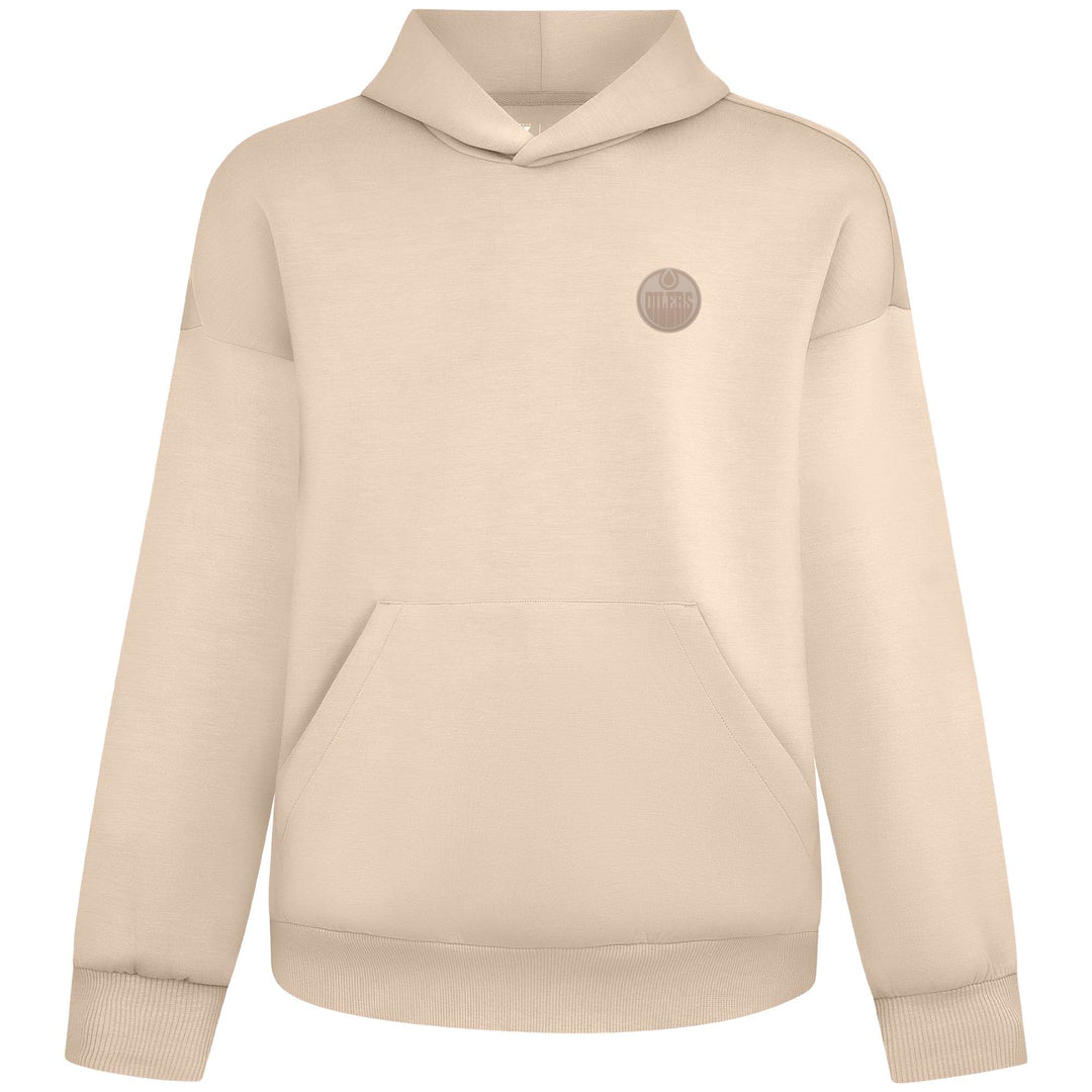 Edmonton Oilers Unisex Levelwear Luxe Cream Hoodie