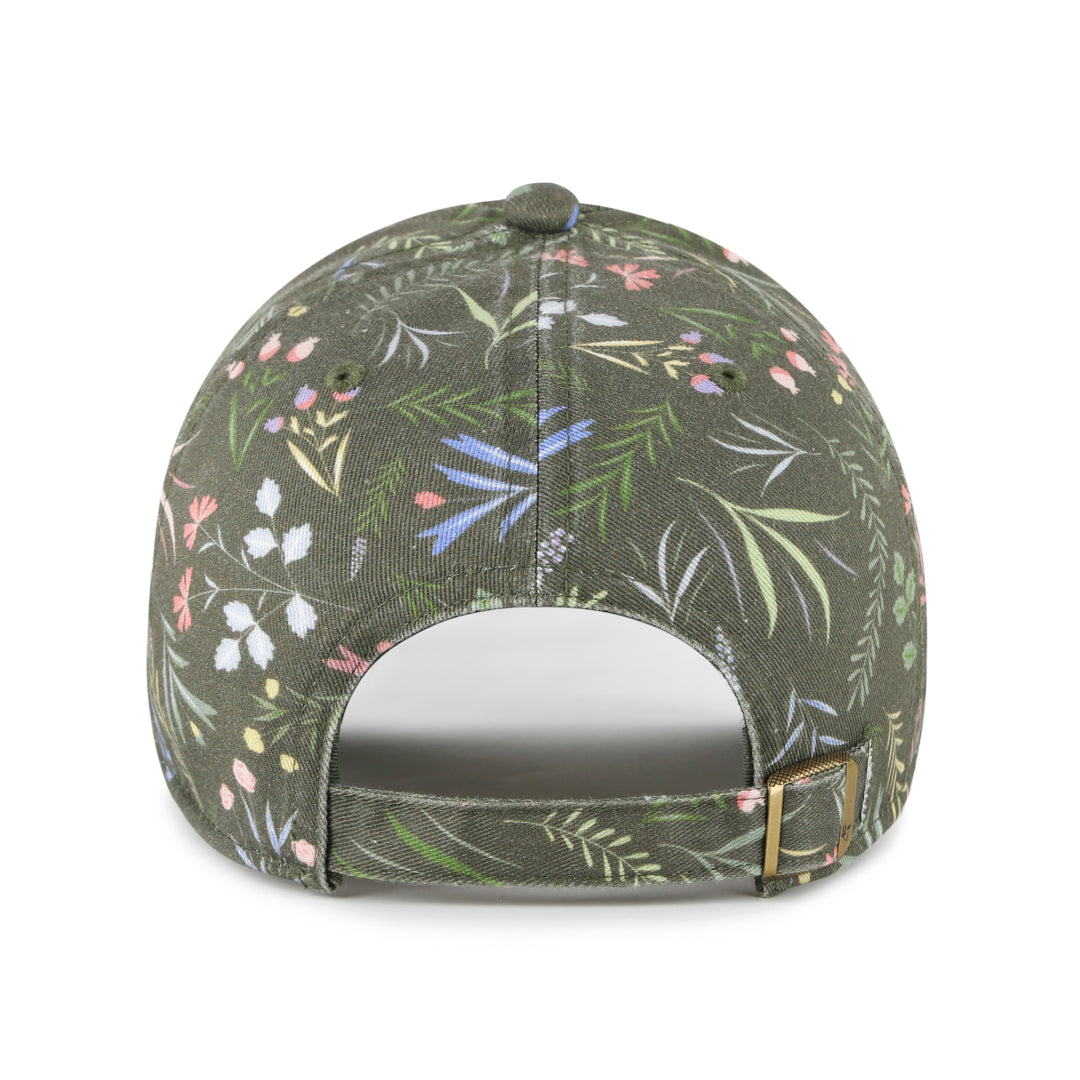 Edmonton Oilers Women's '47 Green Moss Verbena Clean Up Adjustable Hat