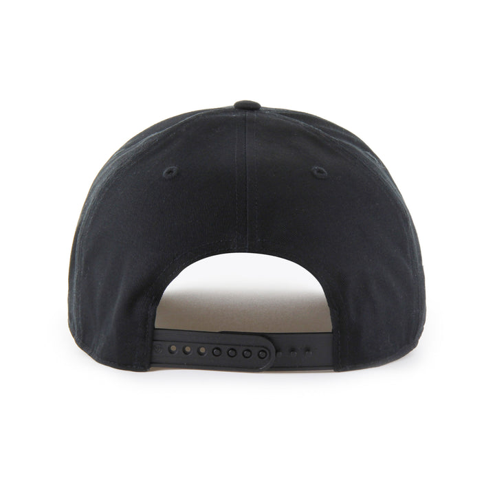 Edmonton Oilers '47 Black Foundational Hitch RF Snapback Hat