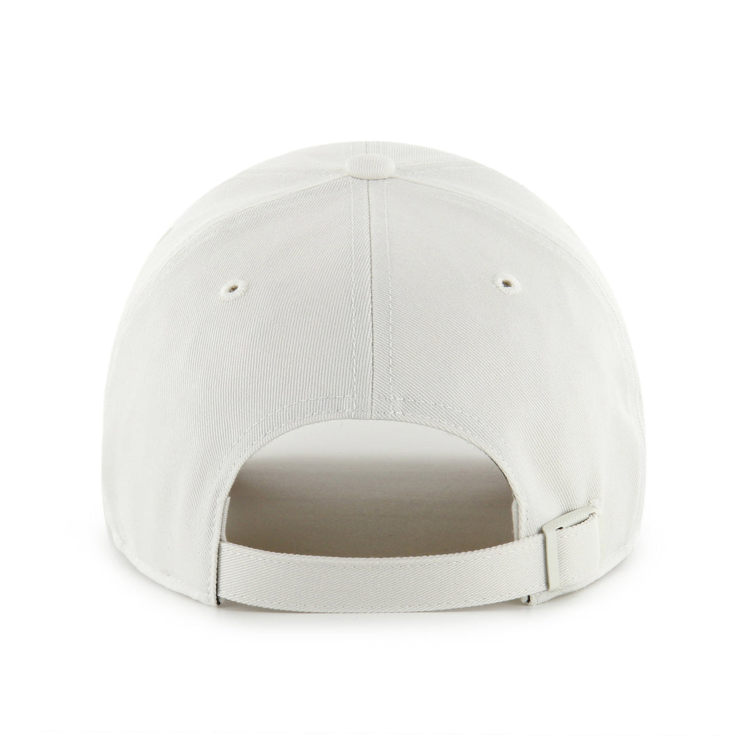 Edmonton Oilers '47 White & Blue Foundational TT Clean Up Adjustable Hat