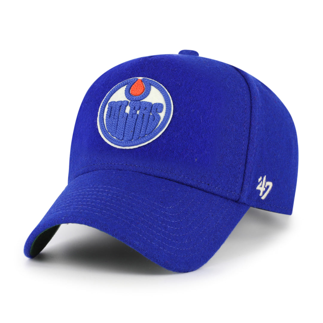 Edmonton Oilers '47 Blue Golden Age Offside Adjustable Hat