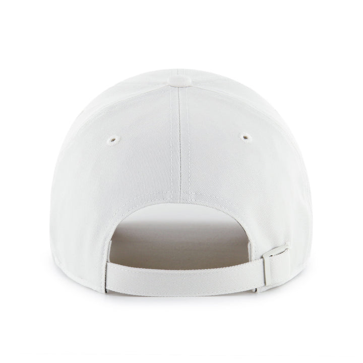 Edmonton Oilers '47 White & Brown Foundational TT Clean Up Adjustable Hat