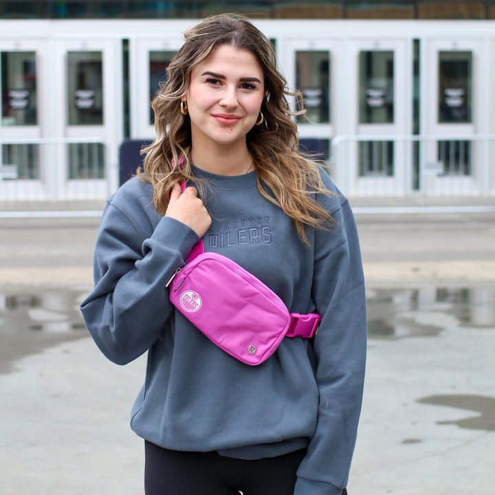 Edmonton Oilers lululemon Pink Everywhere Belt Bag 1L