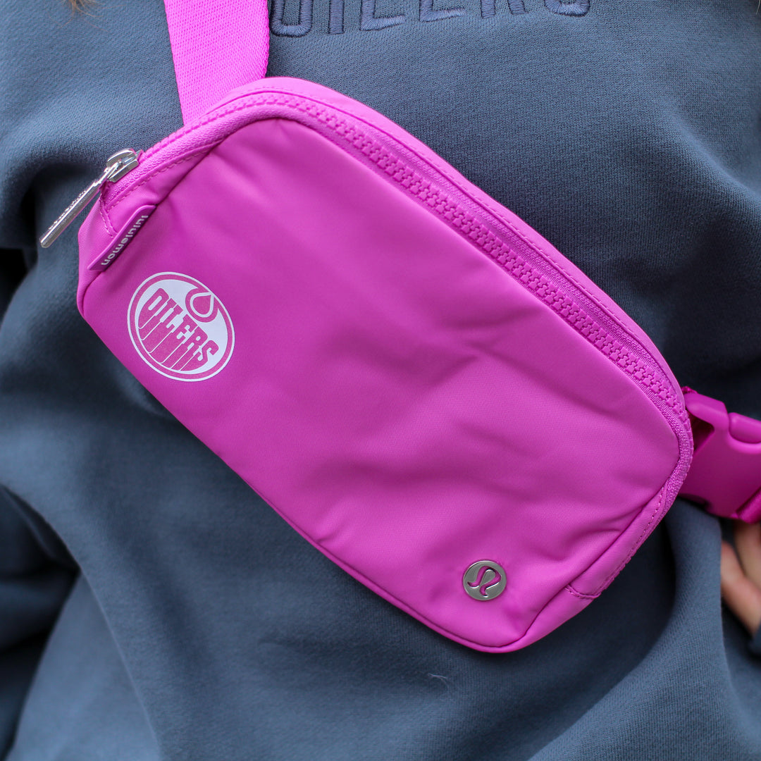 Edmonton Oilers lululemon Pink Everywhere Belt Bag 1L