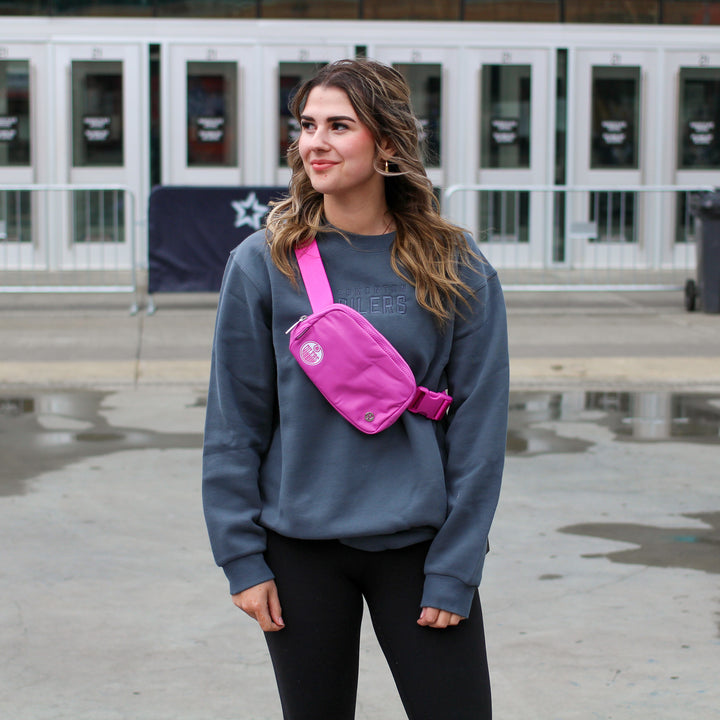 Edmonton Oilers lululemon Pink Everywhere Belt Bag 1L